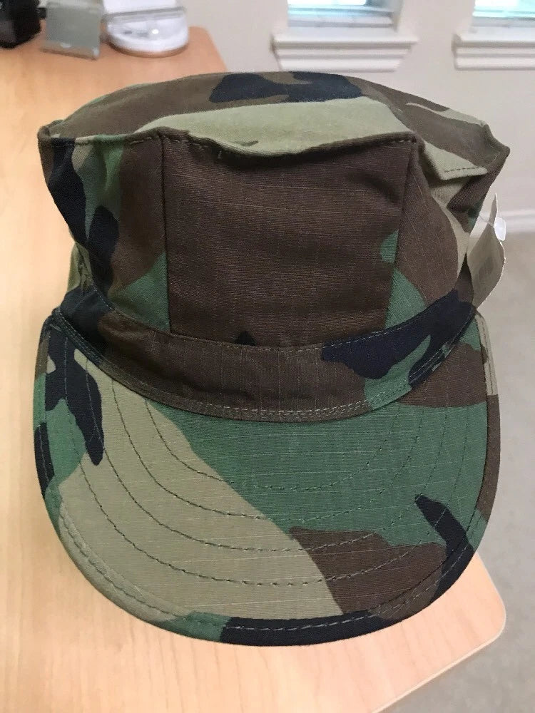 Genuine Vintage US GI USMC 8 Point Camoflauge Cap Size Small - Image 1