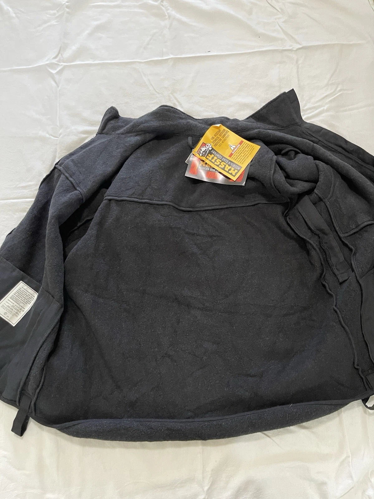Massif Inferno XXL Fleece Black INFJK Nomex Cold Weather Jacket New W/ tag. - Image 7