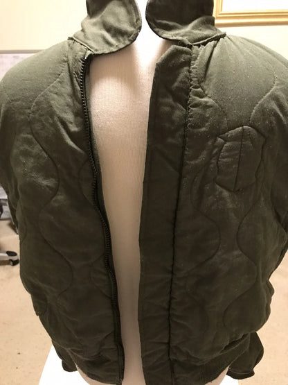 GENUINE US MILITARY ARMY /USAF 45P NOMEX FLYERS JACKET SAGE XL Dull Finish. - Image 9