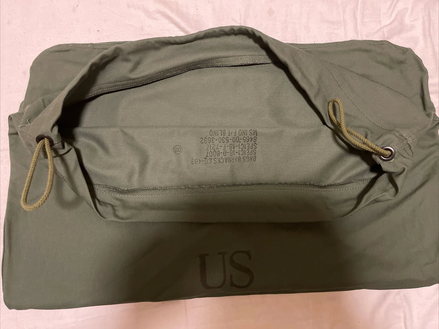 NEW USGI MILITARY CAMPING COT  SLEEPING BED OD W/Mosquito net &Poles. - Image 17