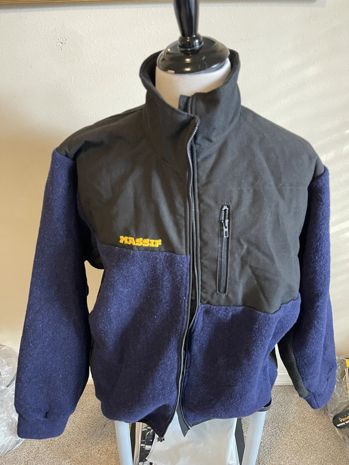 Massif Inferno XXL Fleece Blue Black INFJK Nomex Cold Weather Jacket New W/ tag. - Image 1