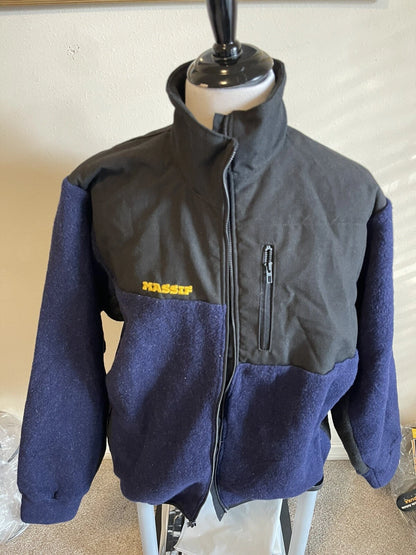 Massif Inferno XXL Fleece Blue Black INFJK Nomex Cold Weather Jacket New W/ tag. - Image 1
