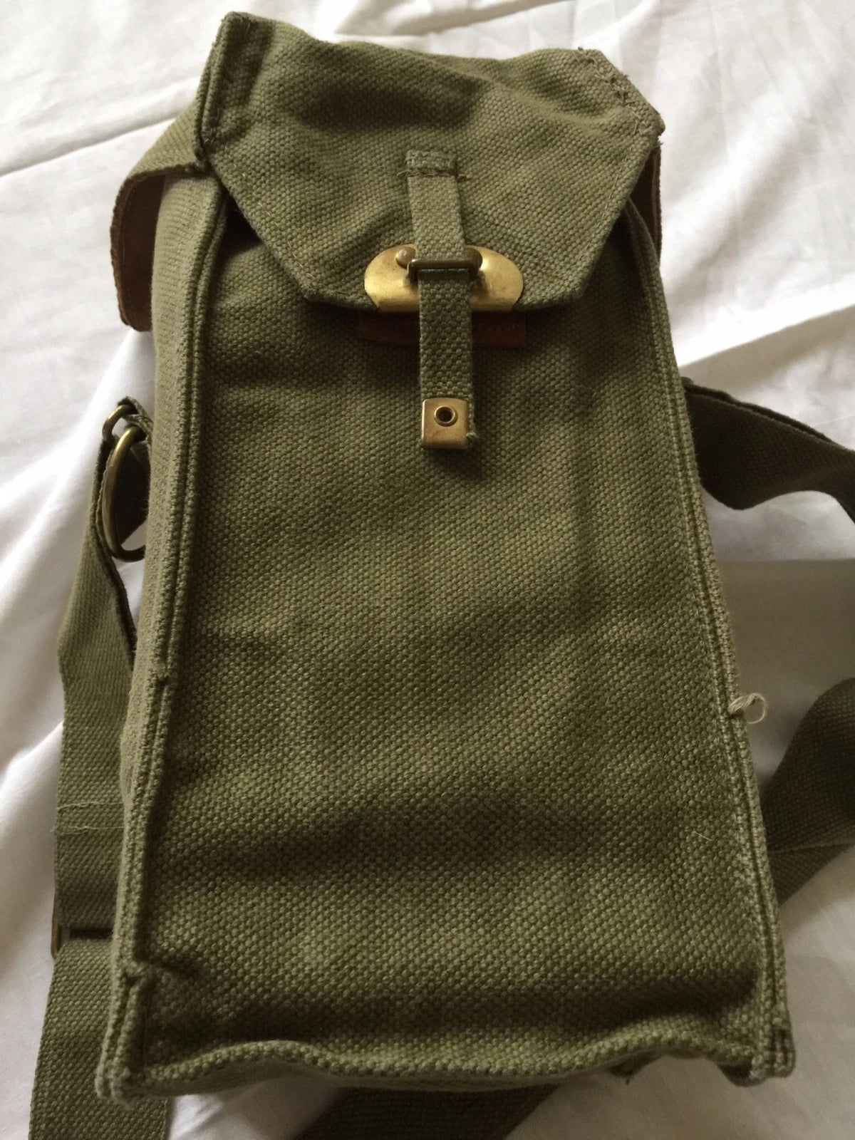 BELGIUM ARMY ENGINEER'S BAG ,CARRIER,1950S ERA, CANVAS NEW - Image 1