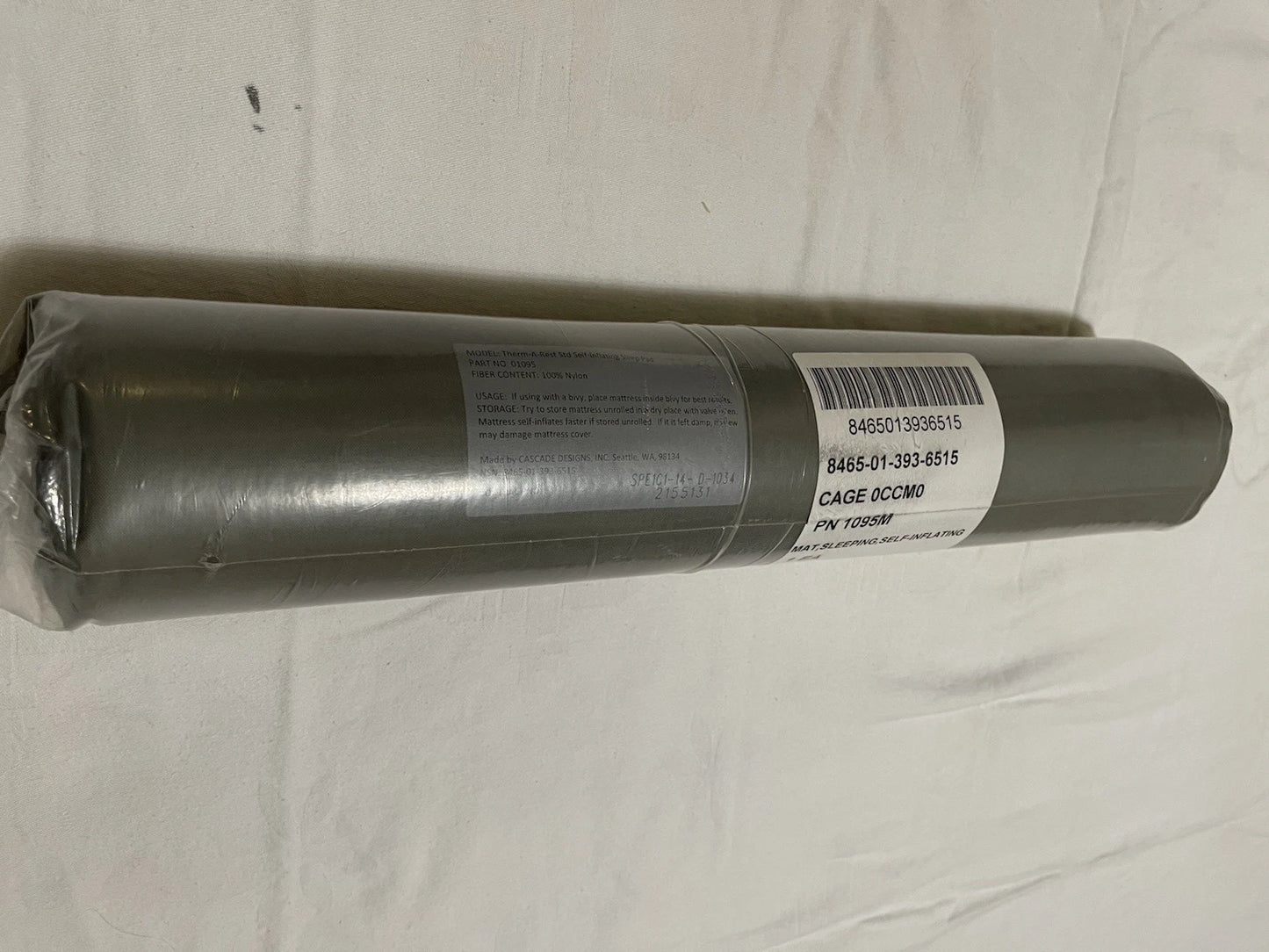 US Army Therm-A-Rest Self-Inflating Sleeping BAG/Mat/Pad-8465-01-393-6515 - New. - Image 5