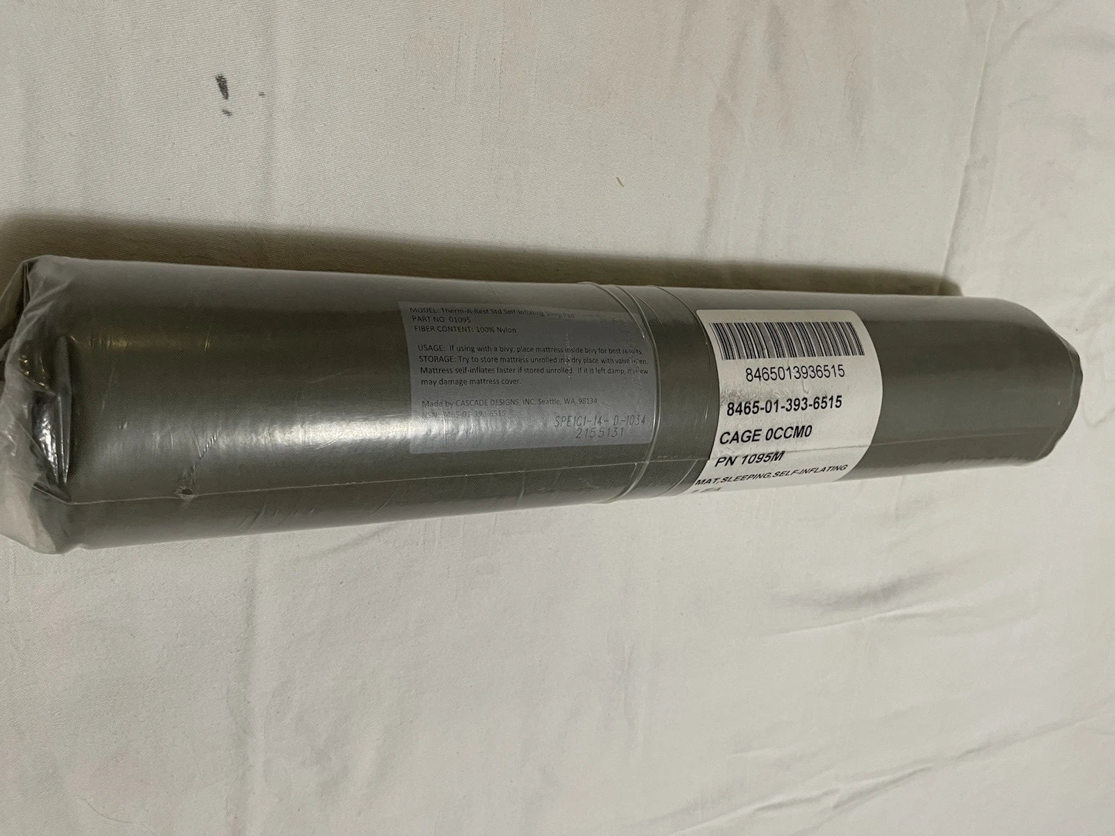 US Army Therm-A-Rest Self-Inflating Sleeping BAG/Mat/Pad-8465-01-393-6515 - New. - Image 5
