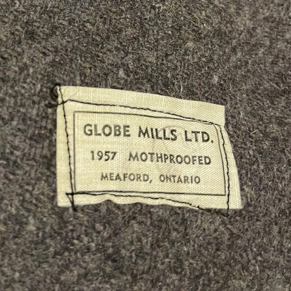 Vintage Canadian Civil Defense Wool Blanket (1950s–1960s)