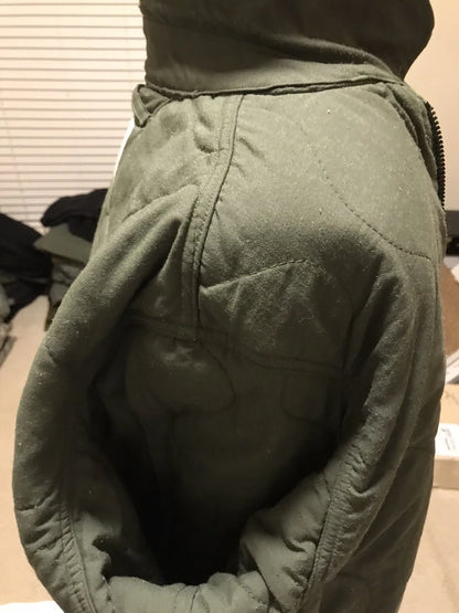 GENUINE US MILITARY ARMY /USAF 45P NOMEX FLYERS JACKET SAGE XL Dull Finish. - Image 11