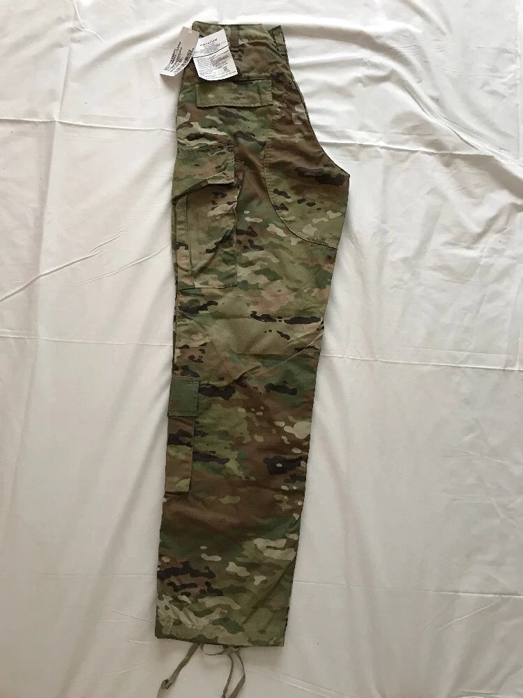 NWT US MILITARY ISSUE RIPSTOP COMBAT TROUSERS PANTS OCP MULTICAM SMALL LONG - Image 1
