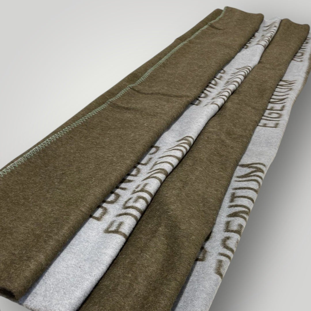 Genuine West German Army “Bundes-Eigentum” Wool Blanket