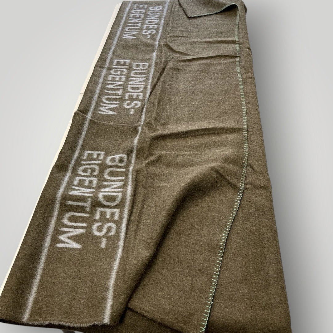 Genuine West German Army “Bundes-Eigentum” Wool Blanket