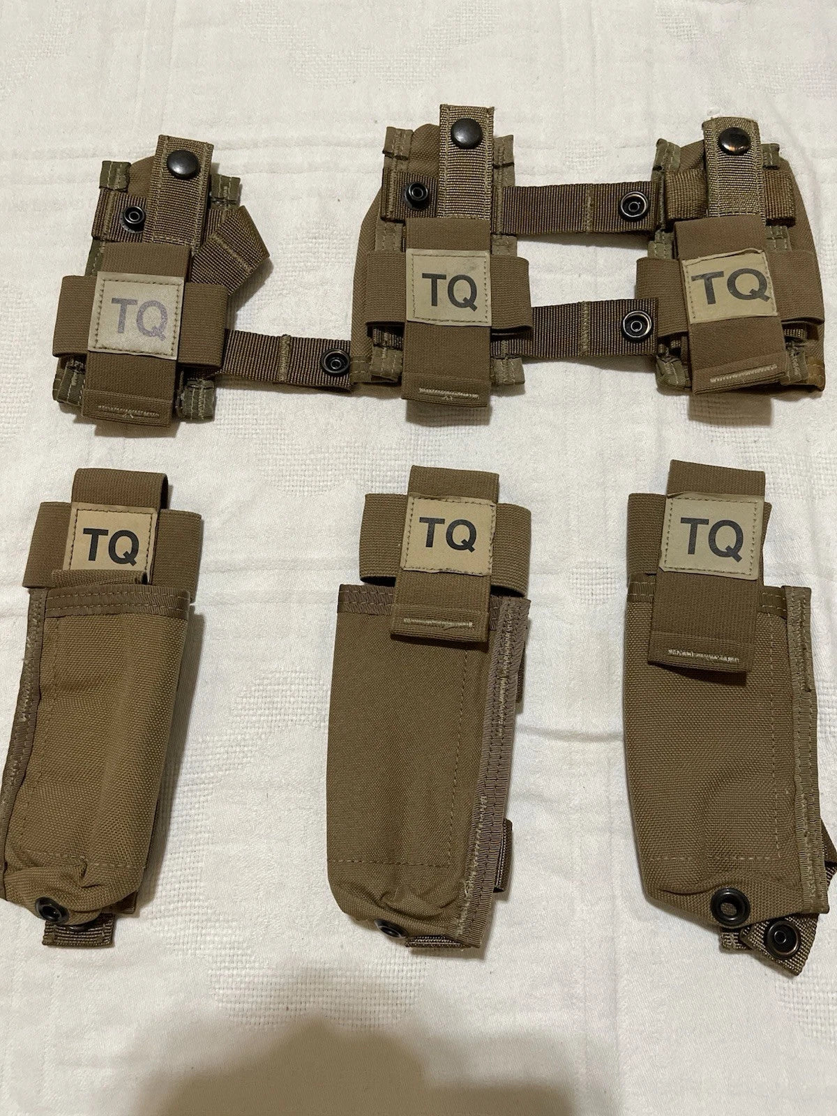 Lot of 10 Pc USMC Military  Tourniquet  MOLLE TQ CAT Pouch Coyote Brown NEW - Image 13