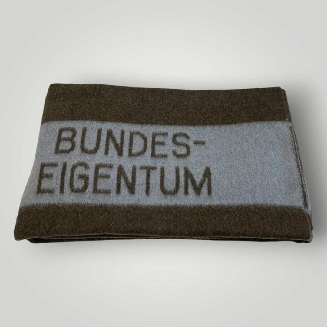 Genuine West German Army “Bundes-Eigentum” Wool Blanket