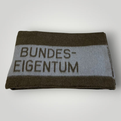 Genuine West German Army “Bundes-Eigentum” Wool Blanket