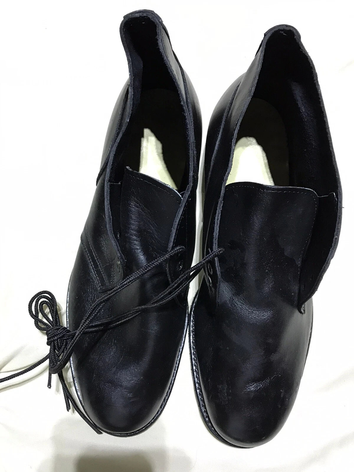 Genuine US Military Vintage Chukka Boots By Gensco 111/2 Wide New Made in 1976. - Image 1