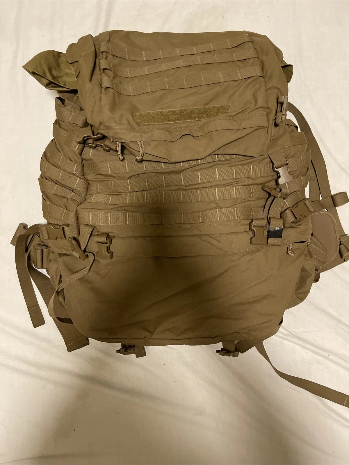 GENUINE USGI USMC FILBE RUCK SACK COMPLETE SYSTEM COYOTE BROWN FIELD PACK - Image 1
