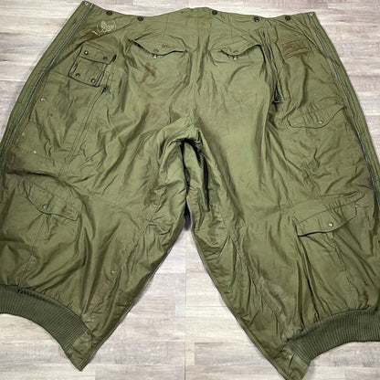 Genuine USAF WW II Flyers Intermediate Trousers Dated 1945 vintage Collectible. - Image 11