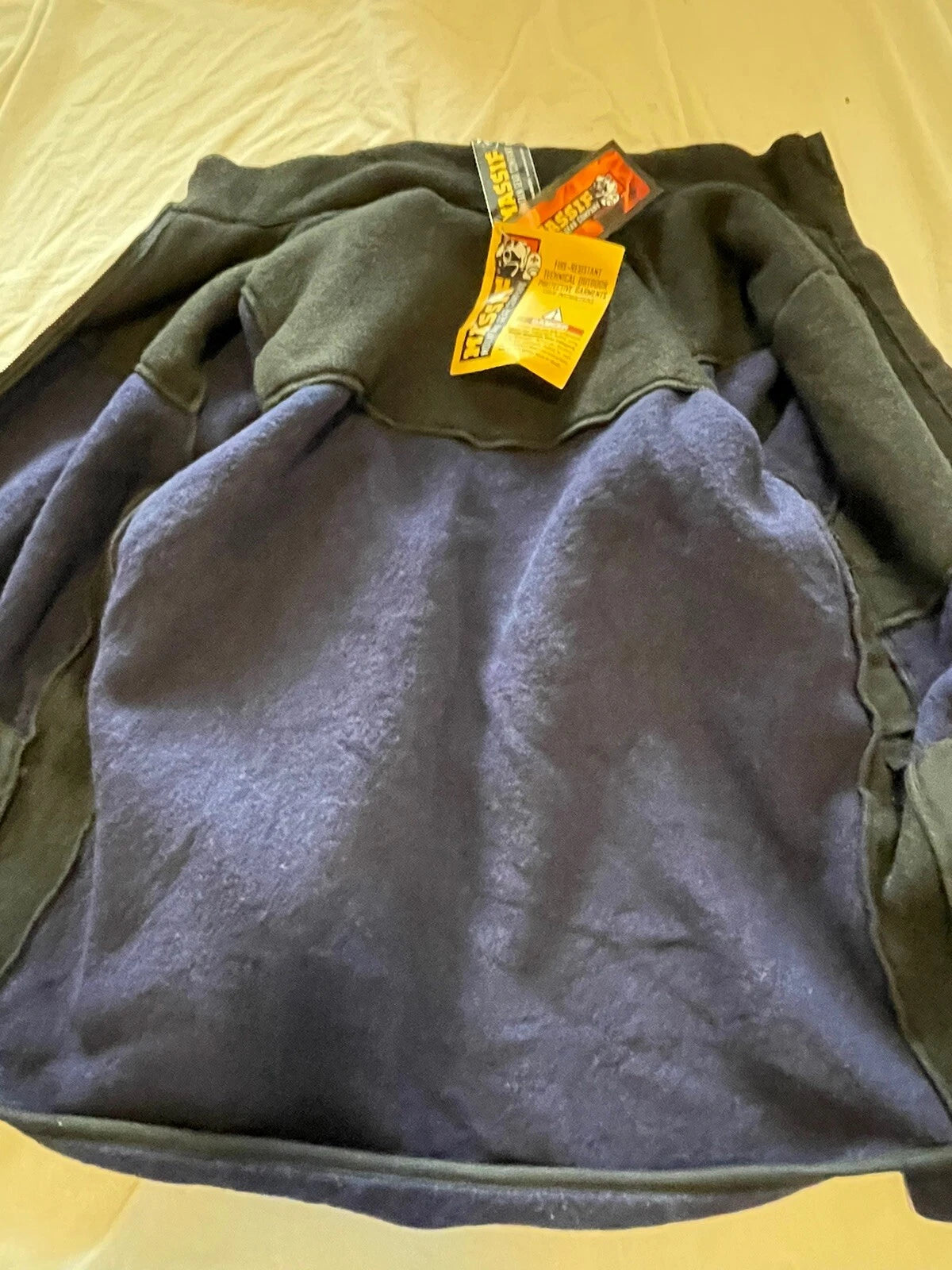 Massif Inferno XXL Fleece Blue Black INFJK Nomex Cold Weather Jacket New W/ tag. - Image 10