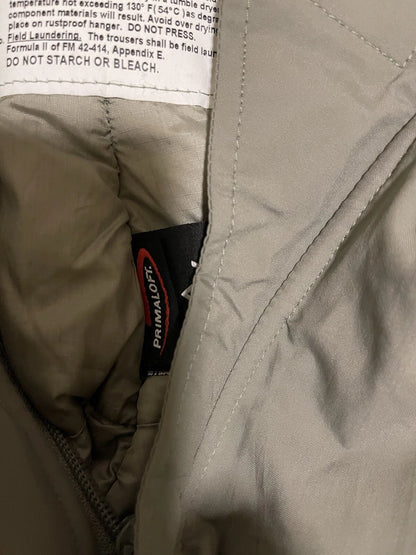 Extreme Cold Weather Trousers Pants Primaloft GEN III L7 ECWCS Mens Medium Reg - Image 3