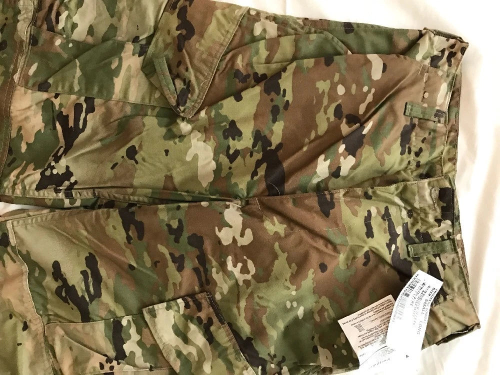 NWT US MILITARY ISSUE RIPSTOP COMBAT TROUSERS PANTS OCP MULTICAM SMALL LONG - Image 7