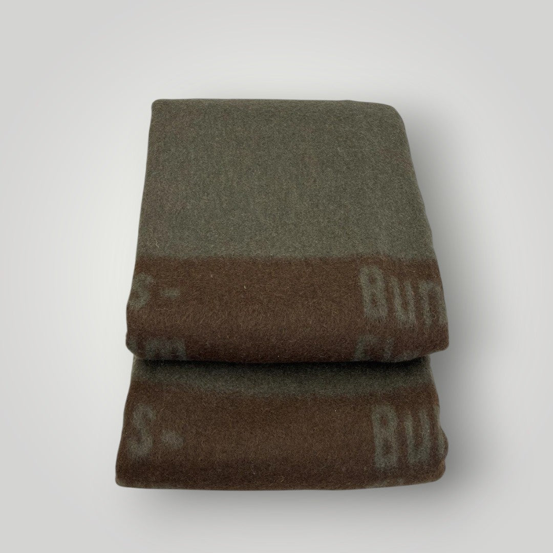 Genuine West German Army “Bundes-Eigentum” Wool Blanket