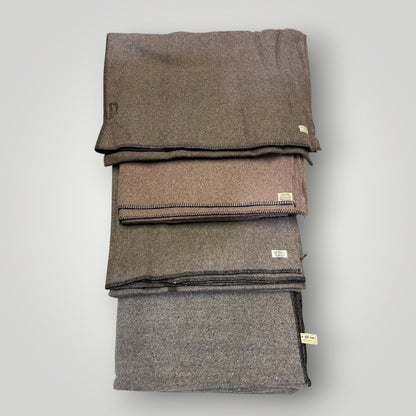 Vintage Canadian Civil Defense Wool Blanket (1950s–1960s)