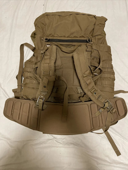 GENUINE USGI USMC FILBE RUCK SACK COMPLETE SYSTEM COYOTE BROWN FIELD PACK - Image 4
