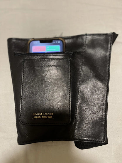 Ankle Wallet-Hidden Carry for Cash,Cr. Cards,ID, Keys - Soft Lamb Leather - Image 14