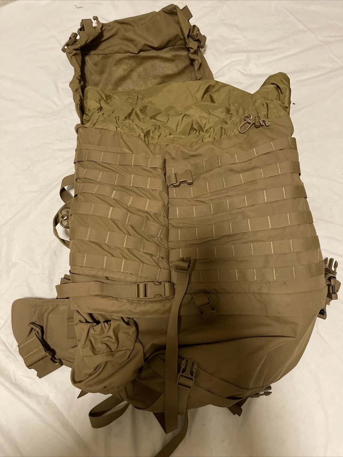 GENUINE USGI USMC FILBE RUCK SACK COMPLETE SYSTEM COYOTE BROWN FIELD PACK - Image 7