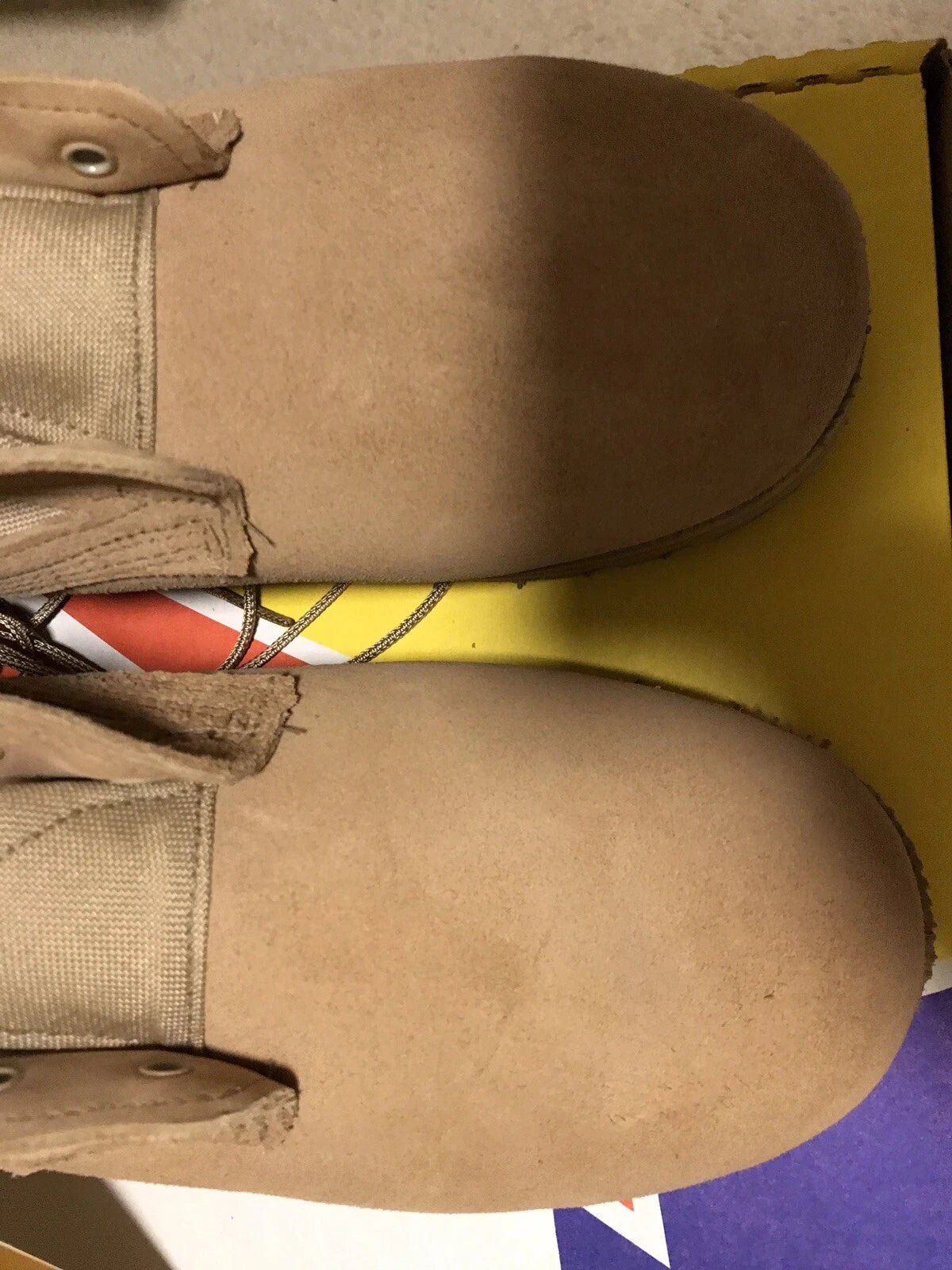 Genuine US Army 3 Layers Hot Weather Desert Combat Boots By Belleville 8Wide New - Image 2