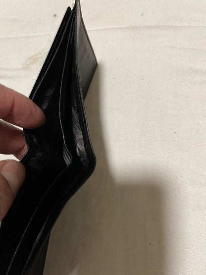 Mens Soft Lamb Genuine Leather Slim ID Credit Card Bifold Wallet - Image 6