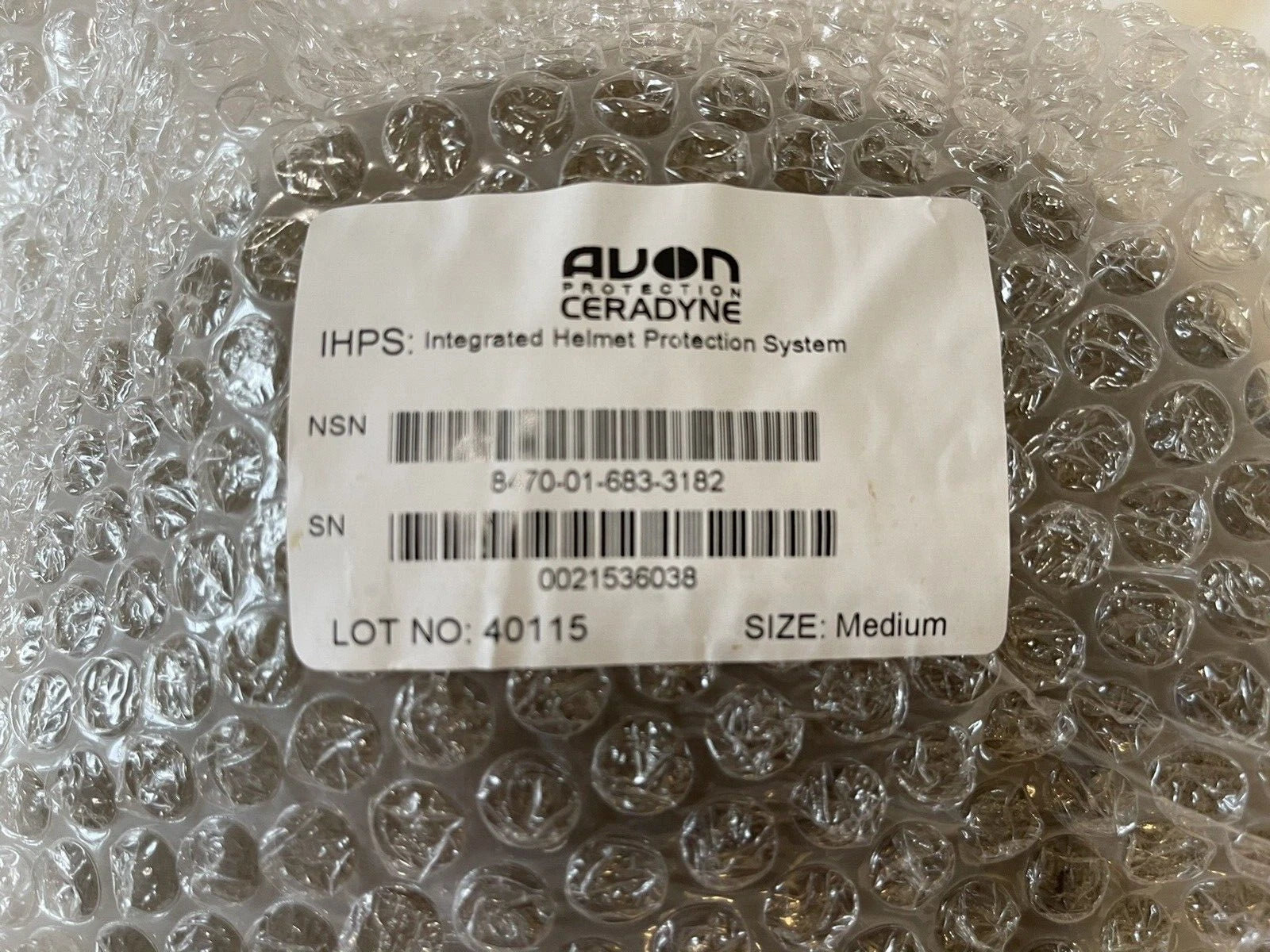 NEW CERADYNE IHPS Ballistic Protection Sys HelmetComplete AVON USMC Made IN USA. - Image 19