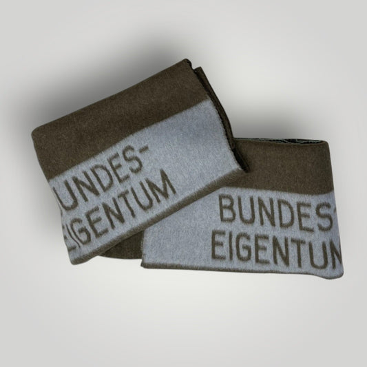 Genuine West German Army “Bundes-Eigentum” Wool Blanket