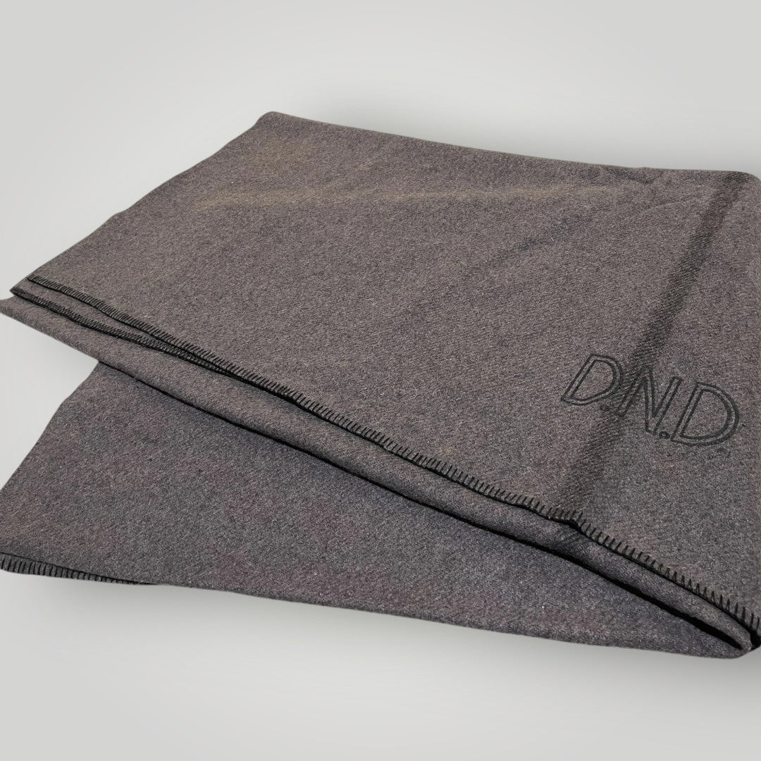 Vintage Canadian Civil Defense Wool Blanket (1950s–1960s)