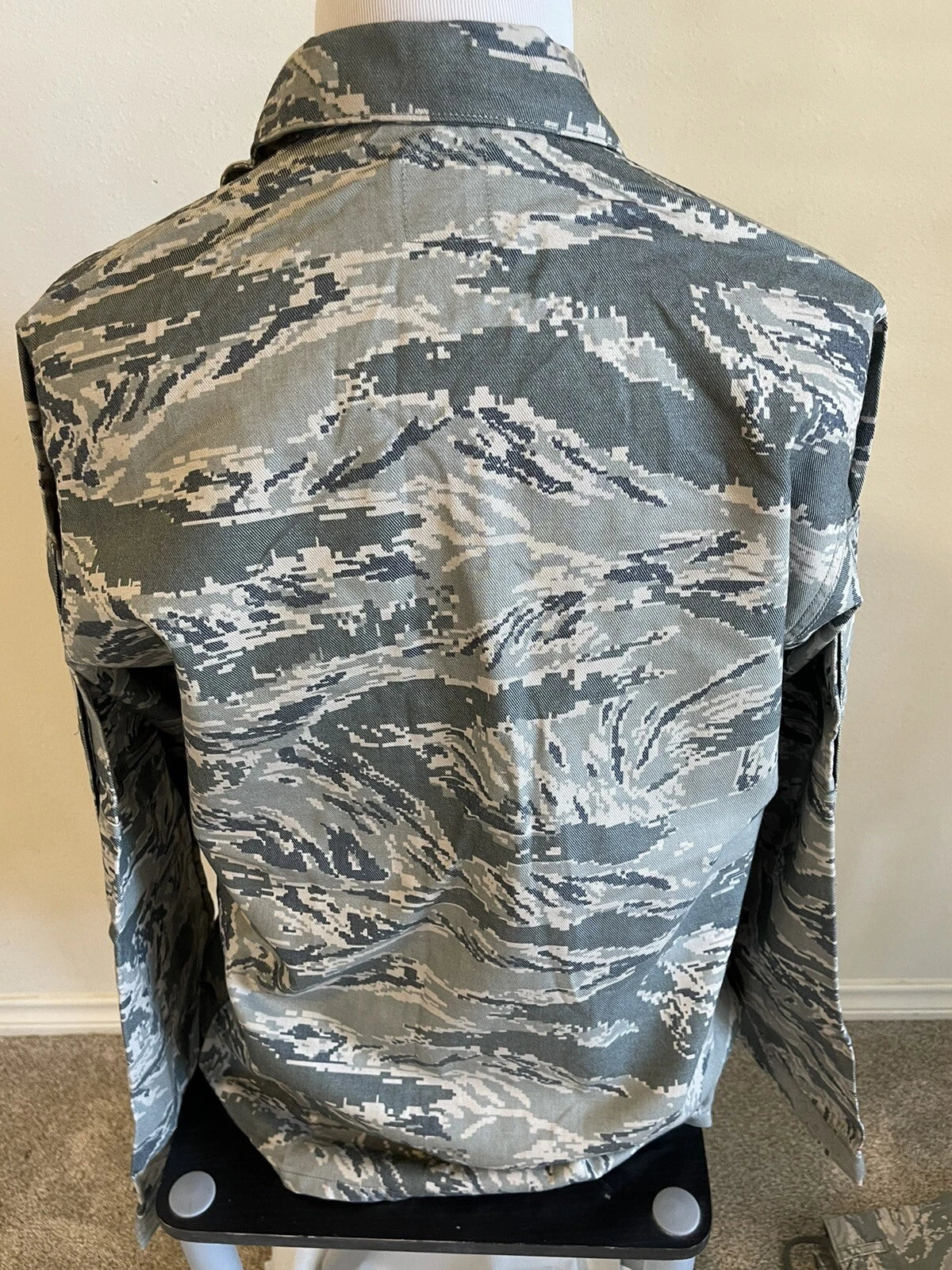 USAF AIRMAN'S BATTLE ENSEMBLE ABU TIGER STRIPE CAMO TOP NOMEX/ARAMID NEW LR - Image 2
