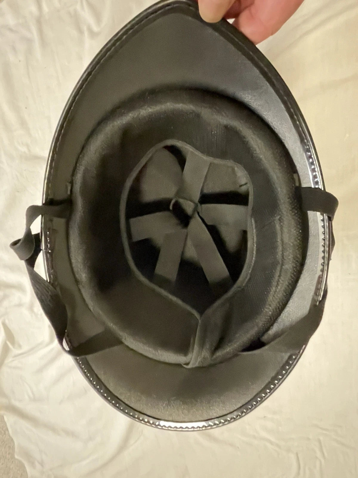 British Bobby  SUSSEX  Helmet Size 60 CM. Large , Mint. - Image 7
