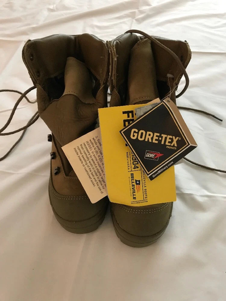 US Army Bellville Goretex Coyote Cold Weather Mountain Climber Boots New Size 5 - Image 1
