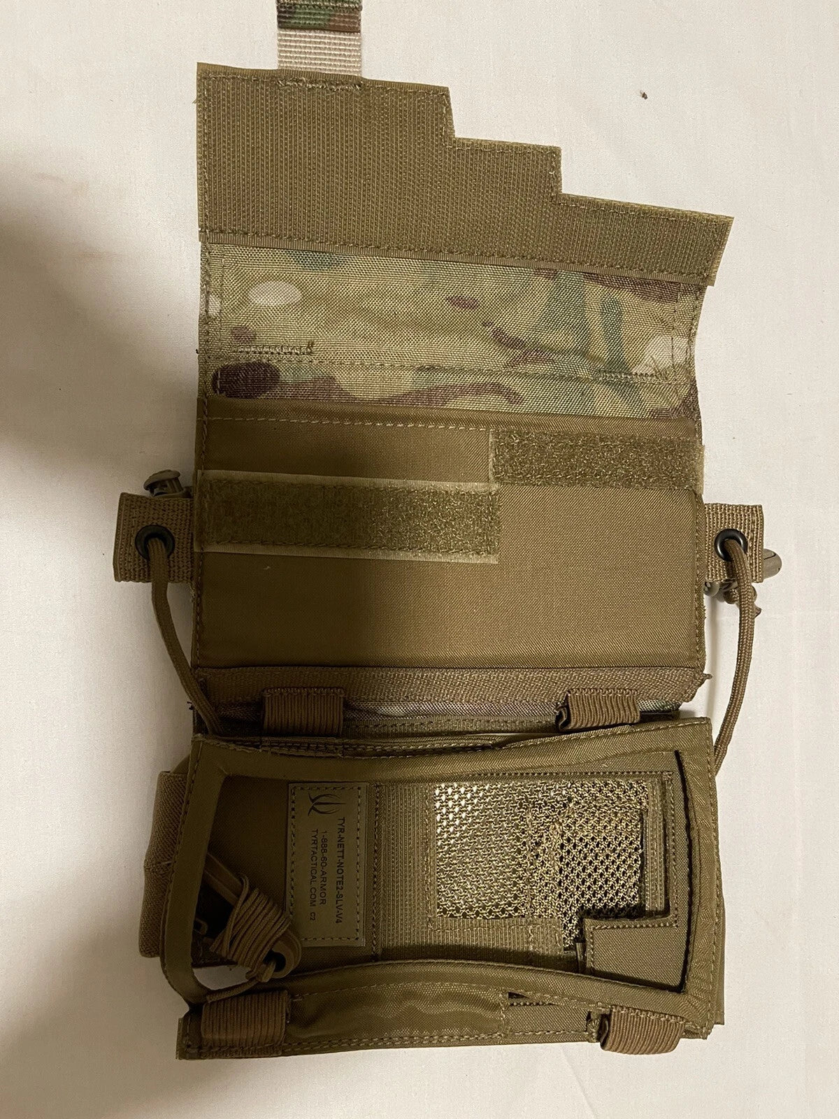 US MILITARY MOLLE MULTICAM TACTICAL WALLET UTILITY ADMIN POUCH CELL PHONE CASE N - Image 6