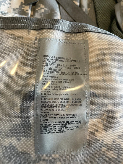 LARGE MOLLE II ACU Modular Medic Bag Backpack Complete Set NSN 8465-01-524-7635 - Image 6