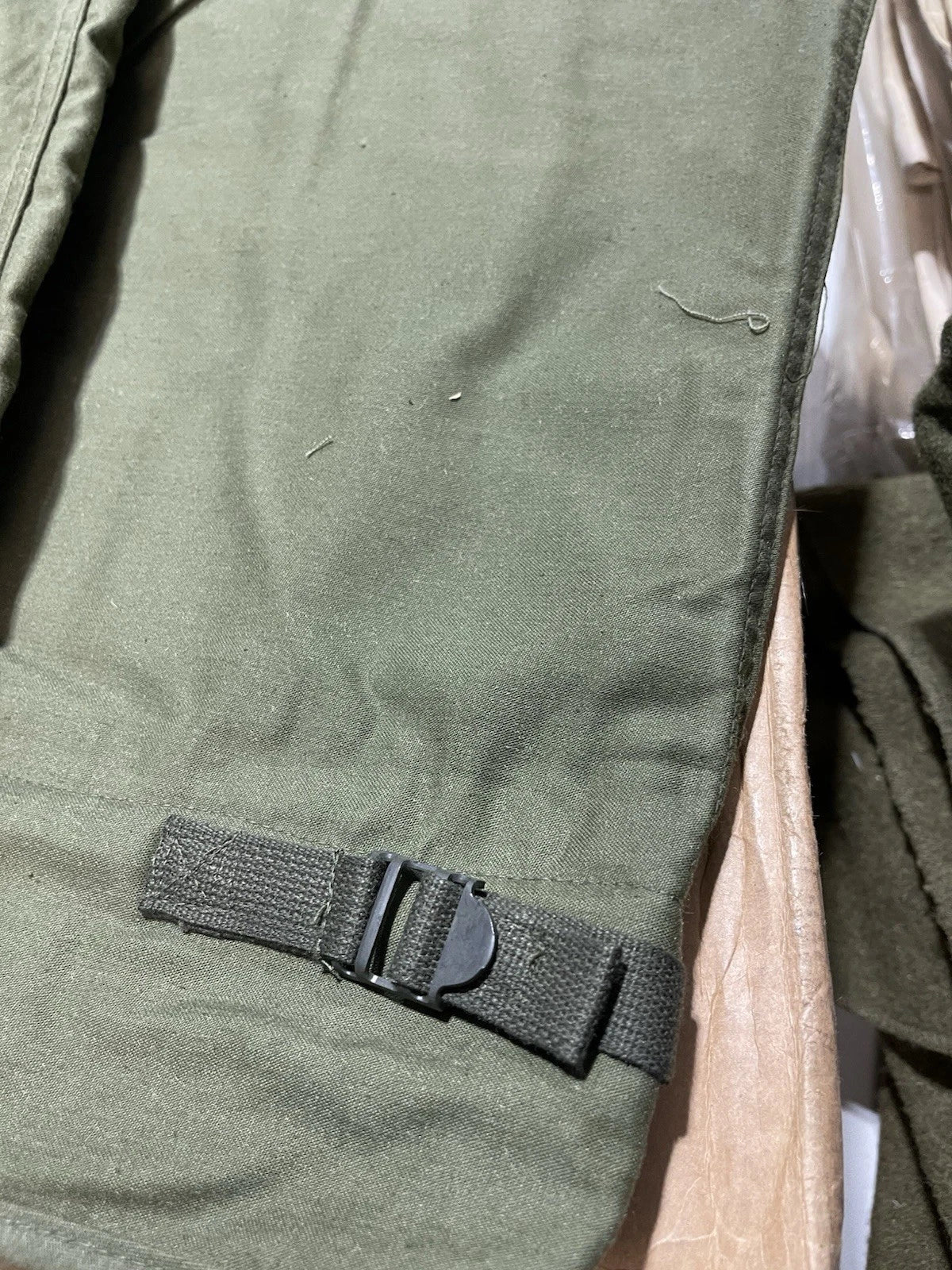 US Navy Nyco OD Cold Weather Permeable Deck Pants  Med. Reg.Alpha Ind .New. - Image 9