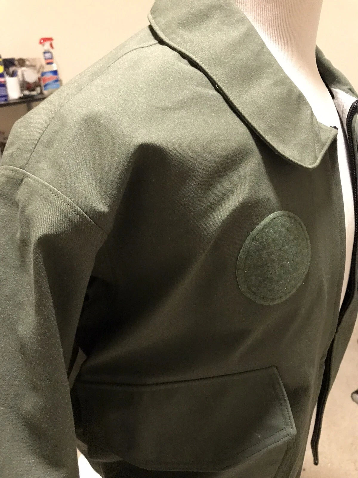 US MILITARY OUTERSHELL FIRE RESISTANCE GORTEX BREATHABLE FOUL WEATHER JACKET LR  - Image 7