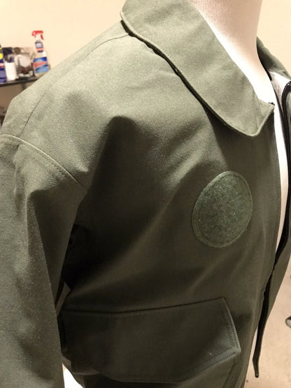 US MILITARY OUTERSHELL FIRE RESISTANCE GORTEX BREATHABLE FOUL WEATHER JACKET LR  - Image 7