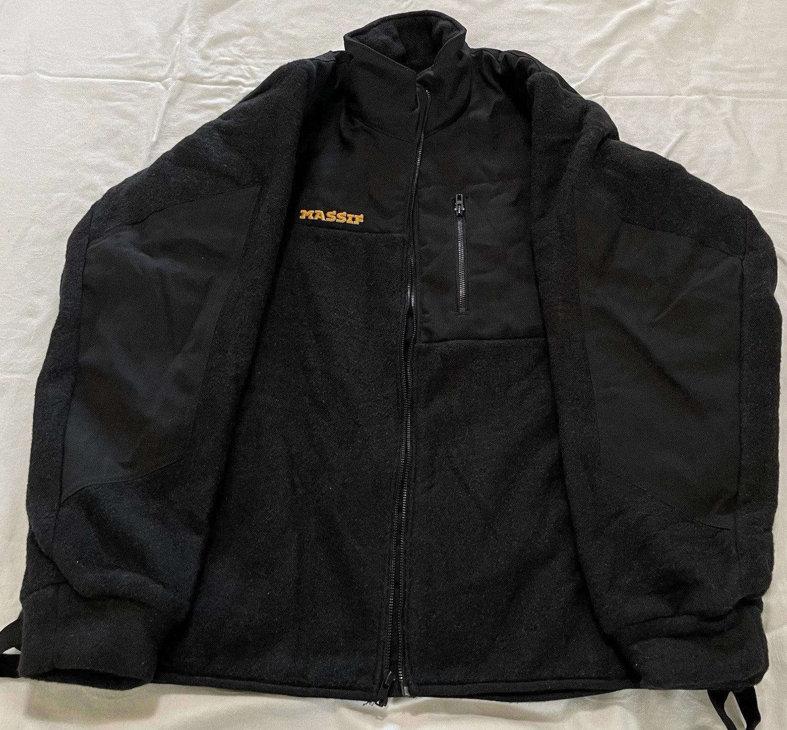 Massif Inferno XXL Fleece Black INFJK Nomex Cold Weather Jacket New W/ tag. - Image 8