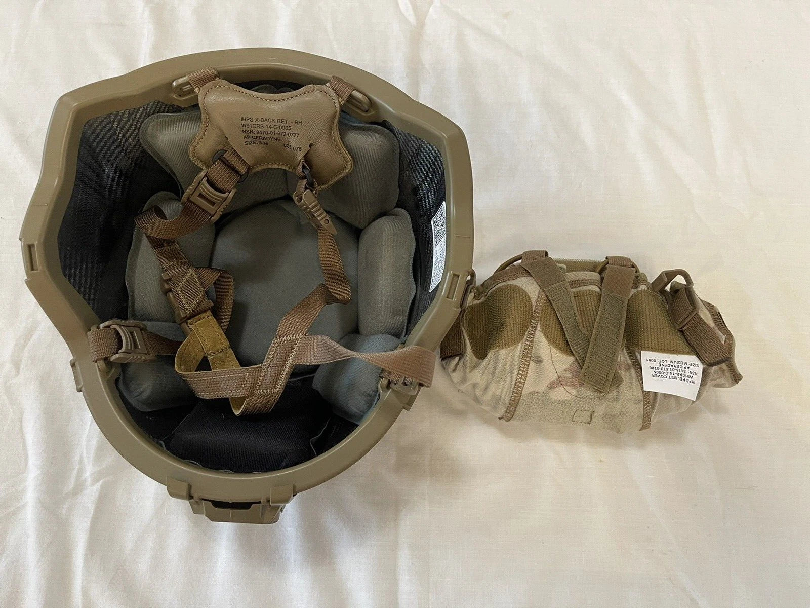 NEW CERADYNE IHPS Ballistic Protection Sys HelmetComplete AVON USMC Made IN USA. - Image 12