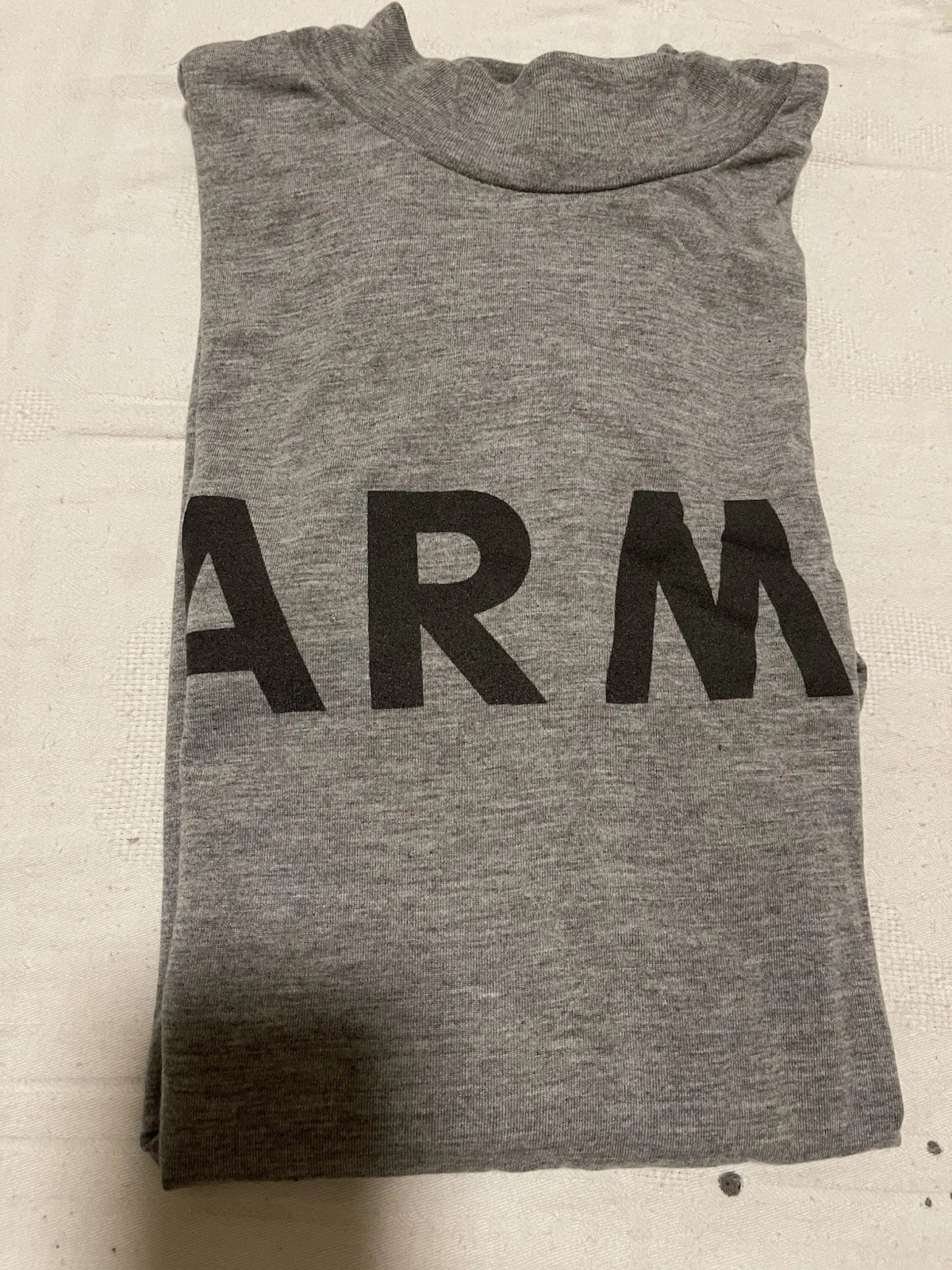 MEN'S MED SHIRT LONG SLEEVE PHYSICAL FITNESST-SHIRT IPFU  US ARMY REFLECTIVE PT - Image 13