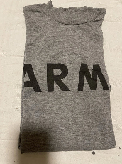 MEN'S MED SHIRT LONG SLEEVE PHYSICAL FITNESST-SHIRT IPFU  US ARMY REFLECTIVE PT - Image 13