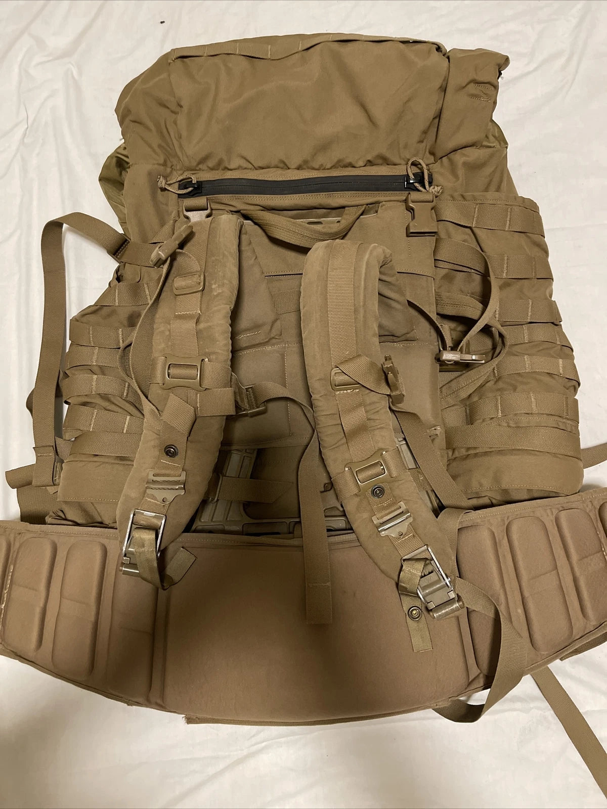 GENUINE USGI USMC FILBE RUCK SACK COMPLETE SYSTEM COYOTE BROWN FIELD PACK - Image 5