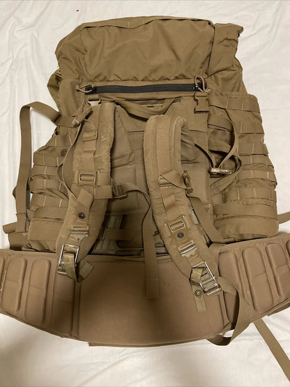 GENUINE USGI USMC FILBE RUCK SACK COMPLETE SYSTEM COYOTE BROWN FIELD PACK - Image 5