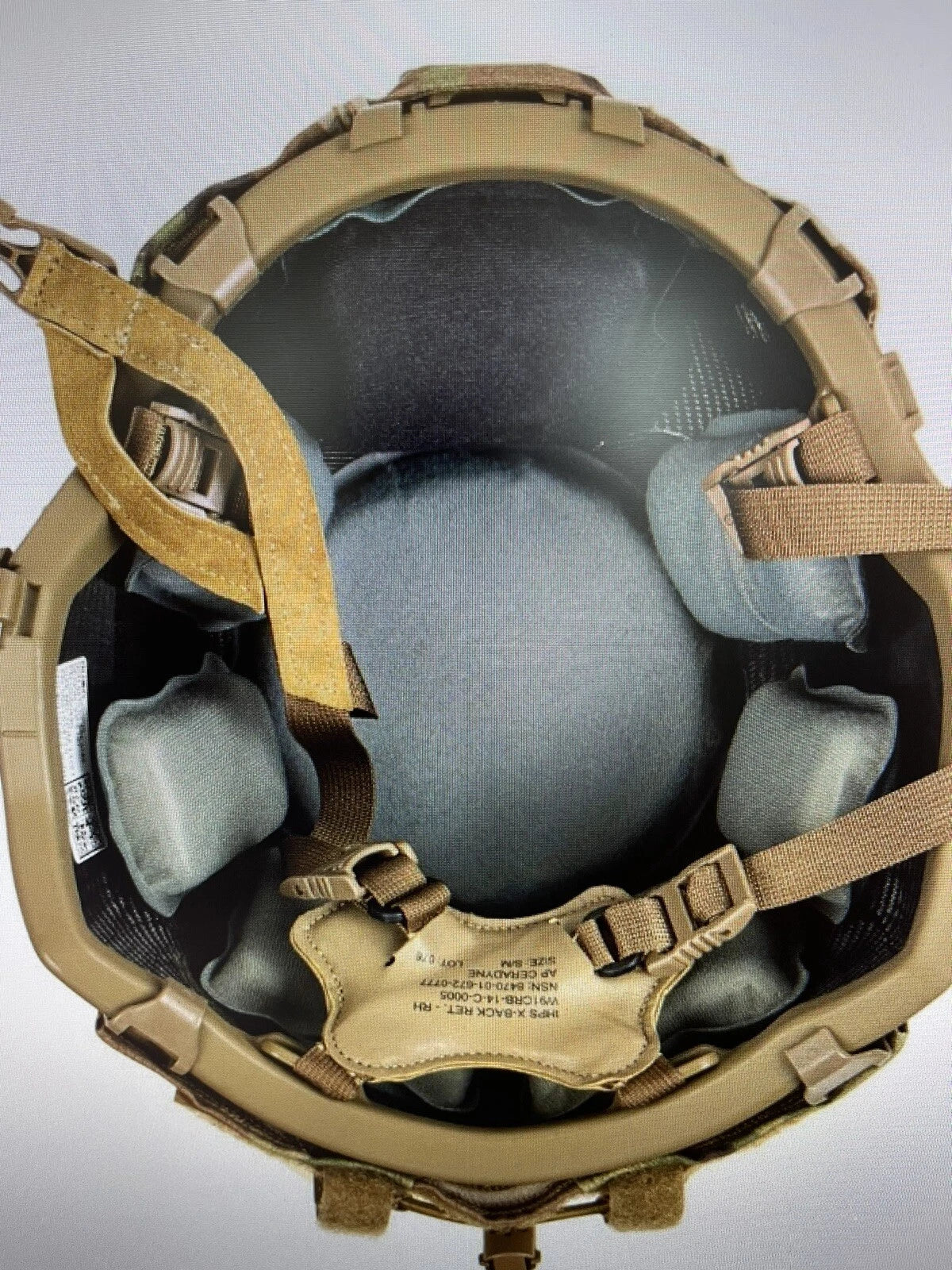 NEW CERADYNE IHPS Ballistic Protection Sys HelmetComplete AVON USMC Made IN USA. - Image 3