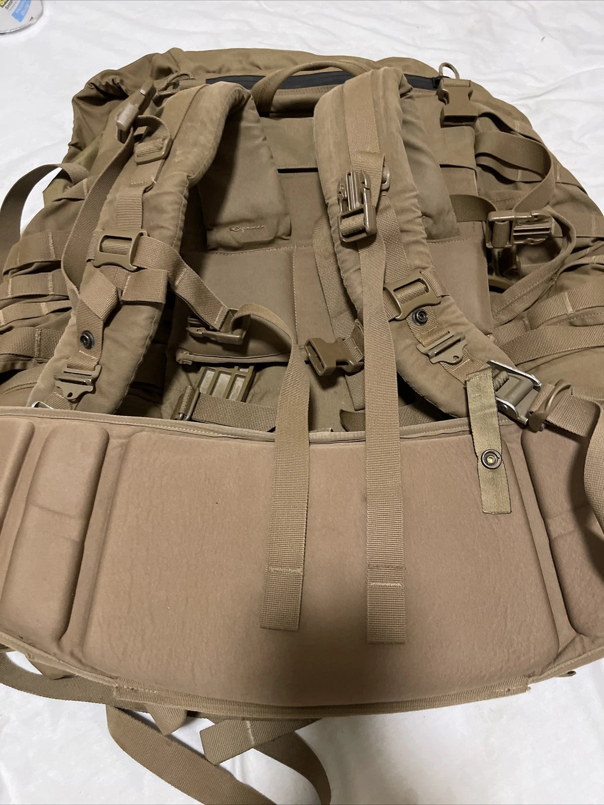 GENUINE USGI USMC FILBE RUCK SACK COMPLETE SYSTEM COYOTE BROWN FIELD PACK - Image 10