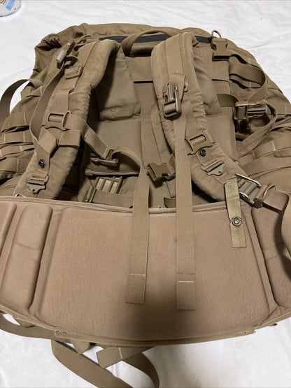GENUINE USGI USMC FILBE RUCK SACK COMPLETE SYSTEM COYOTE BROWN FIELD PACK - Image 10